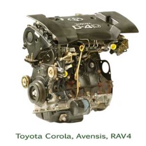 Motor Toyota Corola completo. Desguaces Alcan.