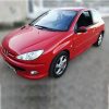 Peugeot 206 1.4 Diesel Frente. Desguaces Alcan.